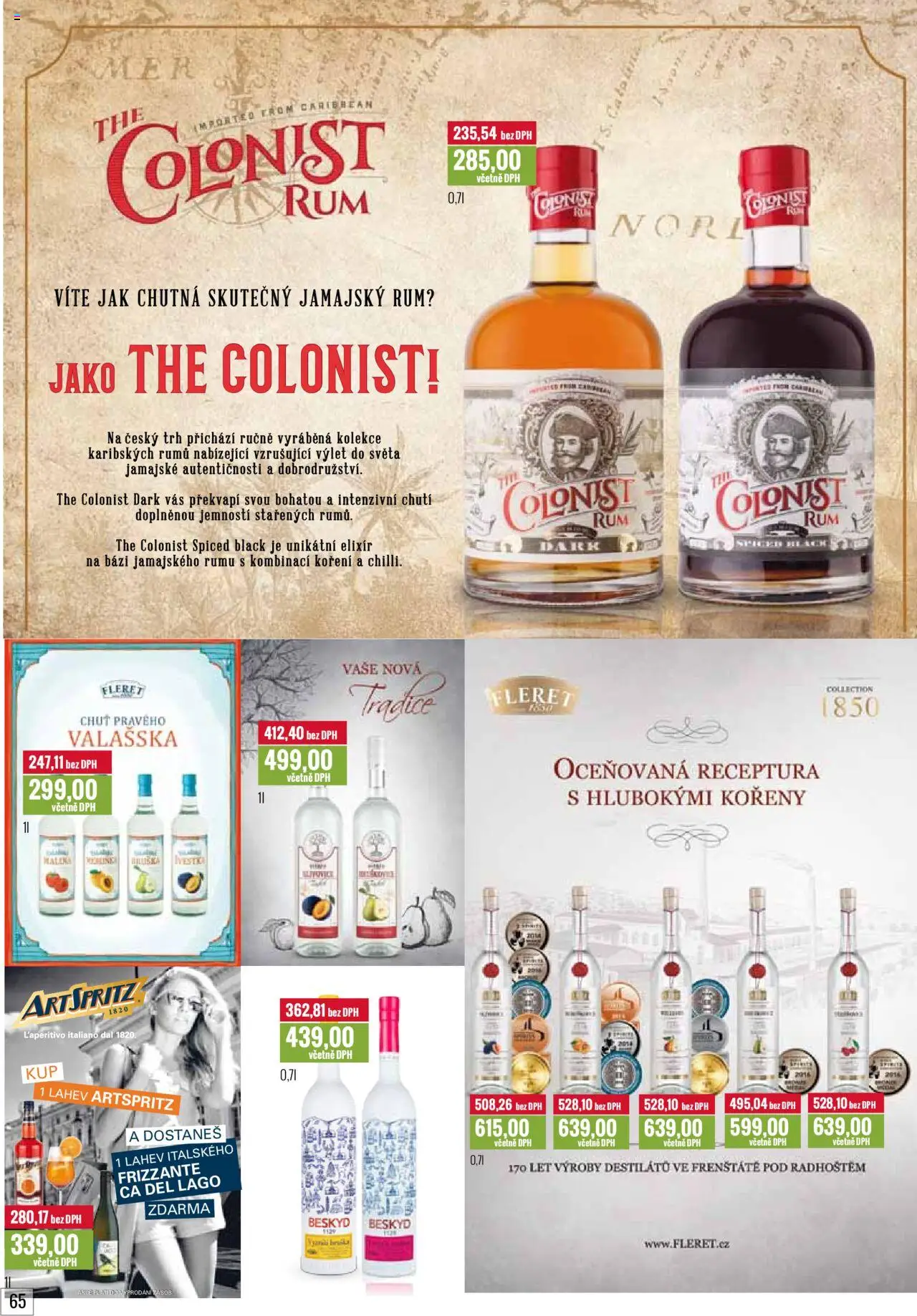 Ratio leták od 01.10.2025 | Strana: 66 | Produkty: Rum, Frizzante, Koření, Láhev