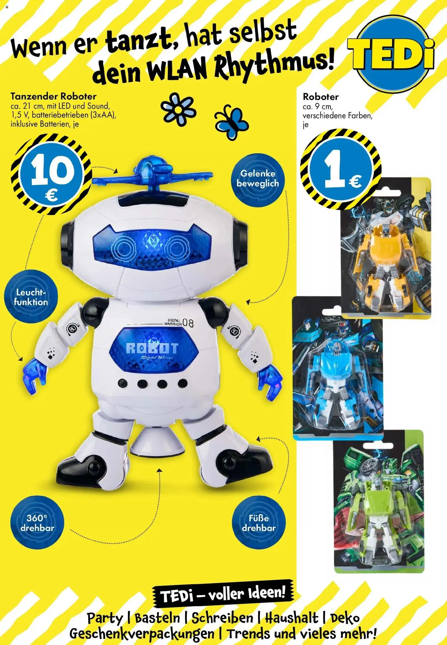 TEDi Entdecke die neuen trends – gültig ab 06.03.2026 | Seite: 6 | Produkte: Roboter