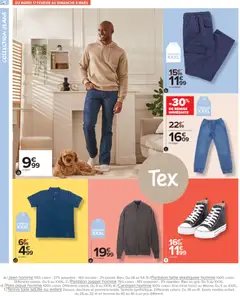 Carrefour Market - Prévisualisation de Carrefour Market Textile valide à partir de 03.02.2026 | Page: 8 | Produits: Jeans, Polo, Coton, Pantalon