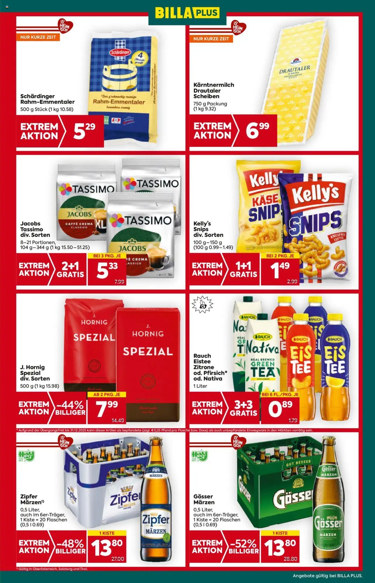 Billa Plus Flugblatt - Oberösterreich gültig ab 28.08.2025 | Seite: 7 | Produkte: Zitrone, Käse