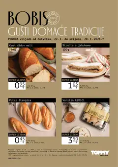 Tommy - Bobis Super ponuda - Pregled kataloga iz trgovine Tommy, vrijedi od 22.01.2026