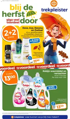 Trekpleister - Folder - Voorbeeld van een folder van Trekpleister, geldig van 14.10.2025