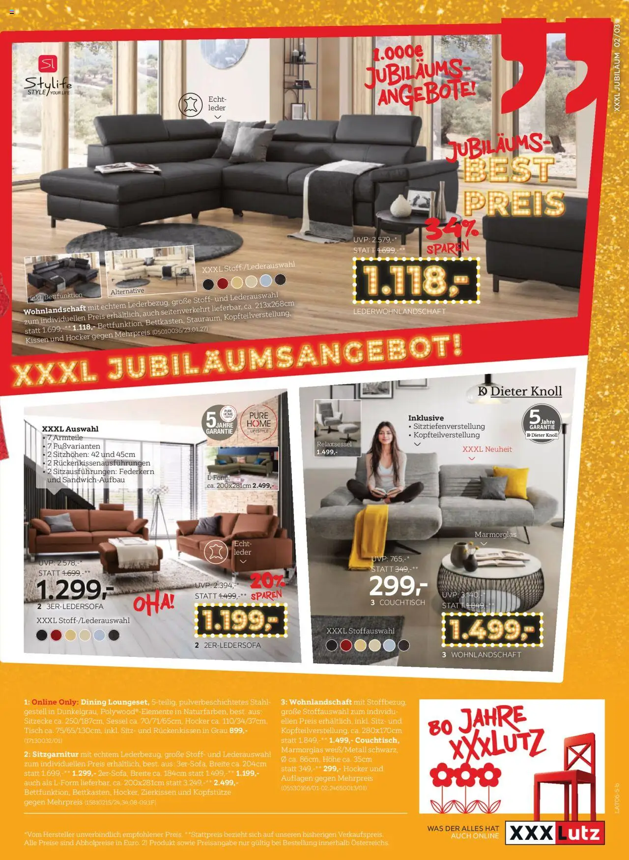 XXXLutz Prospekt aktuell von 10.06.2025 - Aktuelle Angebote | Seite: 3 | Produkte: Kissen, Sessel, Couchtisch, Tisch