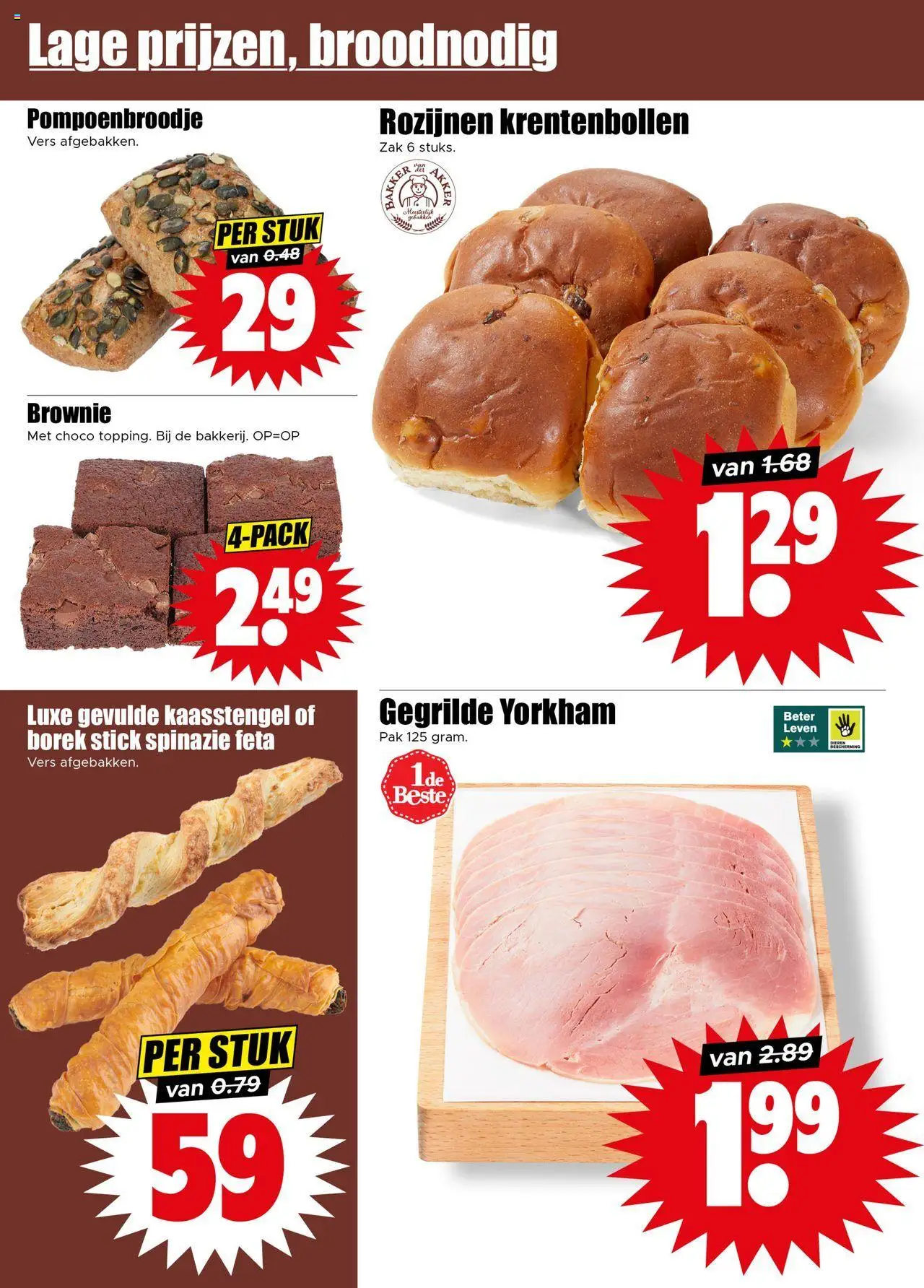  | Pagina: 10 | Producten: Spinazie, Rozijnen, Zak, Feta