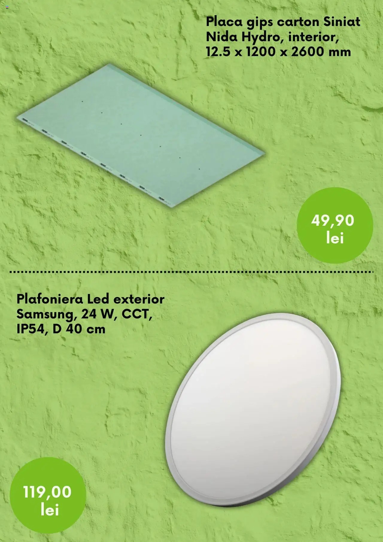 Noul catalog Leroy Merlin – valabil de la 08.09.2025 | Pagină: 2 | Produse: Plafonieră, Babak