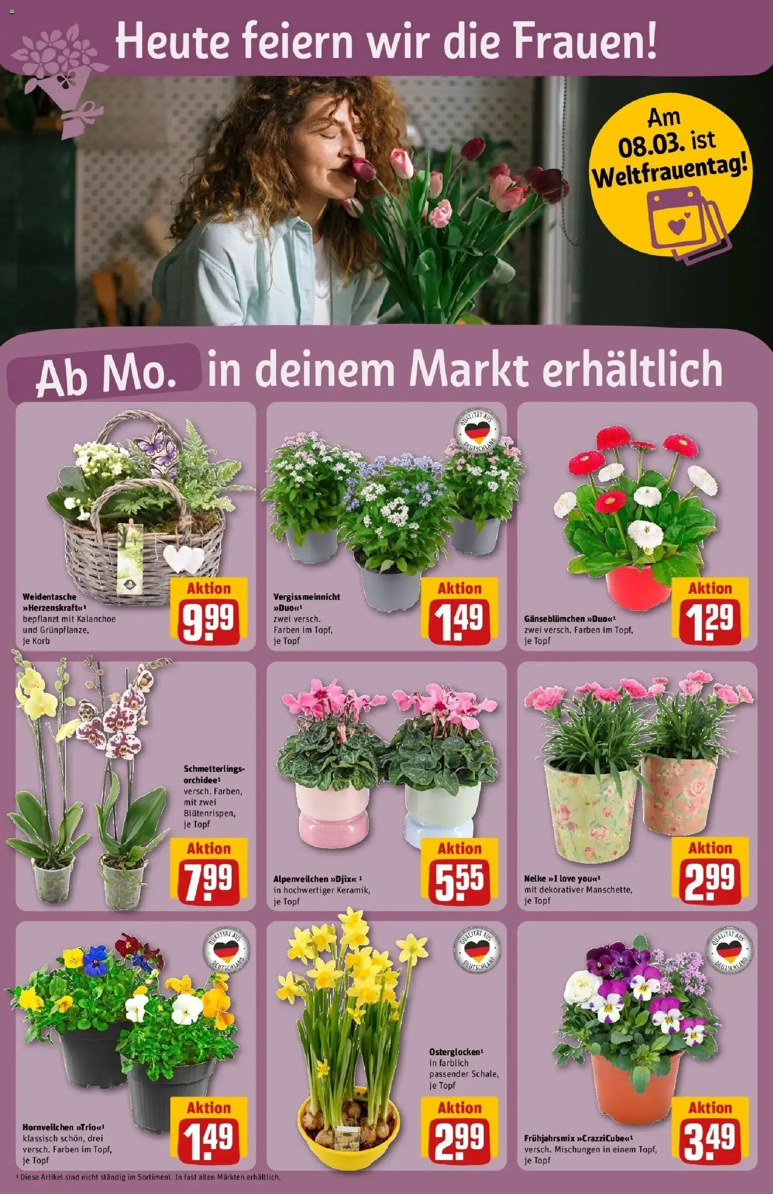 Rewe Prospekt Asslar	 – gültig ab 02.03.2026 | Seite: 4 | Produkte: Korb