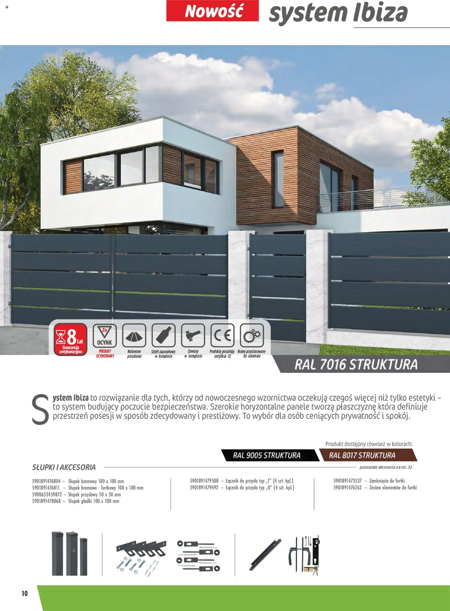 Leroy Merlin gazetka - Ogrodzenia Polbram od 09.03.2026 | Strona: 10