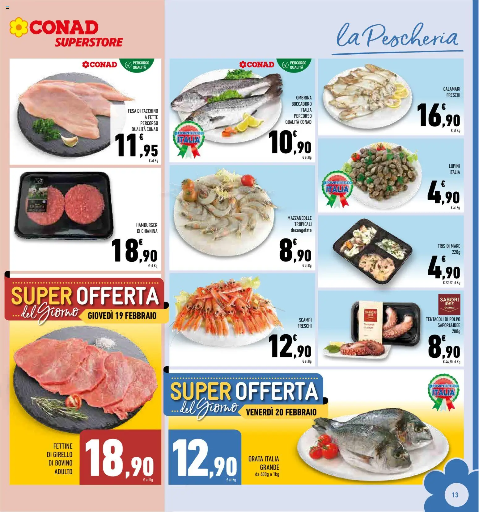 Volantino Conad del 11.02.2026 | Pagina: 13