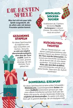 Famila Nordwest  myTime Dezember 2025 ab 01.12.2025 gültig | Seite: 103 | Produkte: Spiel, Bett, Stuhl, Schuhkarton