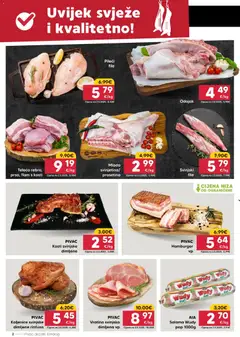 Katalog Pivac - Pregled kataloga iz trgovine Pivac, vrijedi od 16.02.2026 | Stranica: 2 | Proizvodi: Odojak, Pileći file, Salama, Hamburger