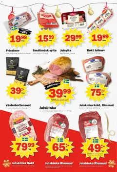 Pekås - erbjudanden - Förhandsvisning av reklamblad från butik Pekås aktuell från 22.12.2025 | Sida: 3 | Produkter: Prinskorv, Skinka