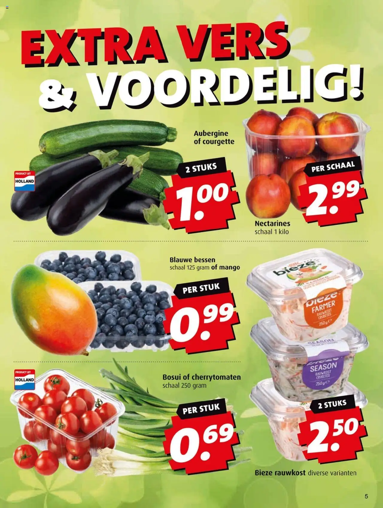 | Pagina: 5 | Producten: Courgette, Schaal, Antipasti, Mango