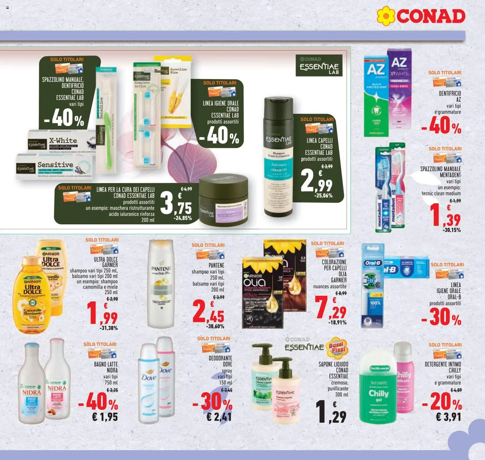 Volantino Conad del 14.01.2026 | Pagina: 21 | Prodotti: Maschera, Sapone, Detergente, Bagno