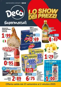 Anteprima del volantino Decò Supermercati - Roma catalogo valido a partire dal 23.09.2025