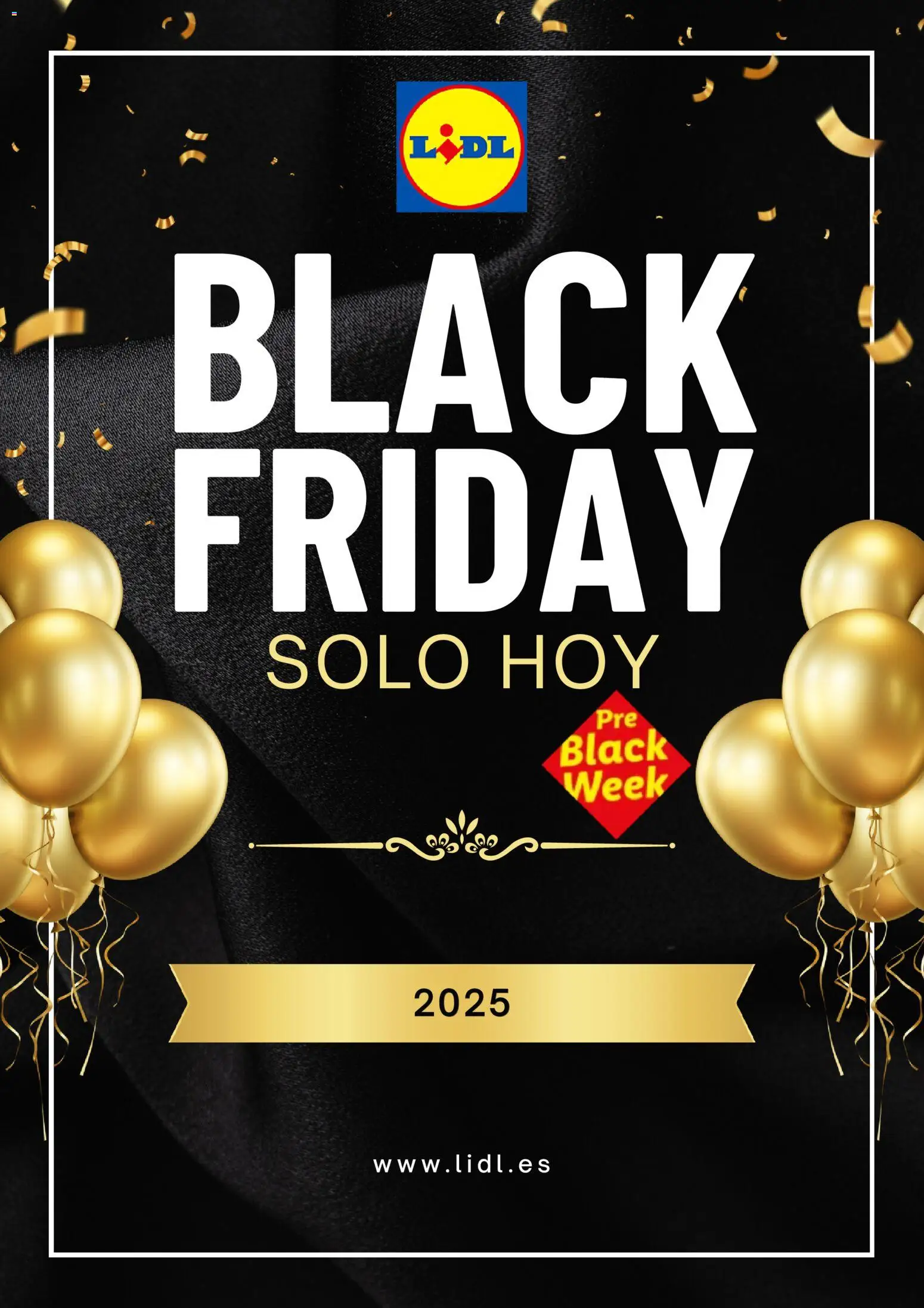 Lidl Black Friday │ válido desde el 05.11.2025 | Página: 1