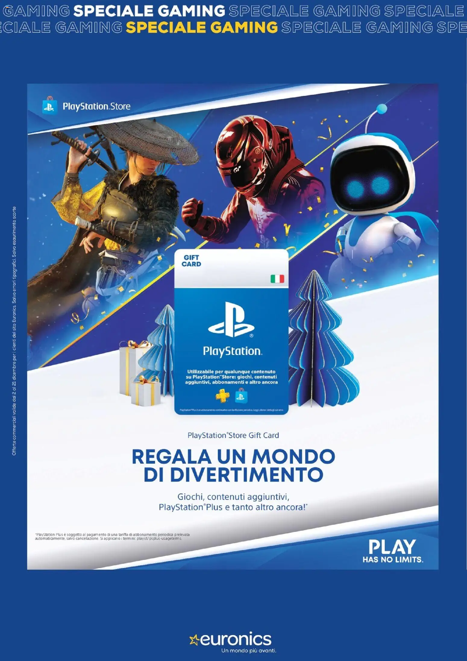 Volantino Euronics del 02.12.2025 | Pagina: 5 | Prodotti: Playstation
