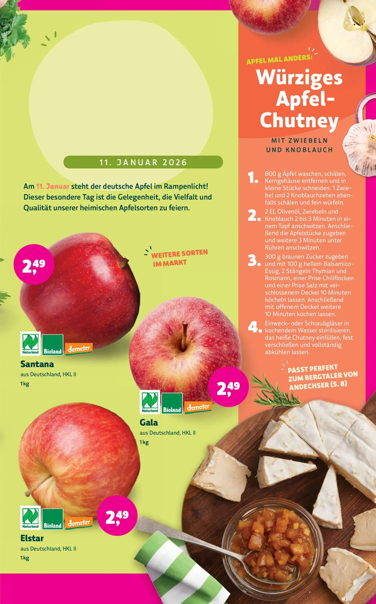 BioMarkt Prospekt – gültig ab 02.01.2026 | Seite: 5 | Produkte: Balsamico, Zwiebeln, Wasser, Zucker