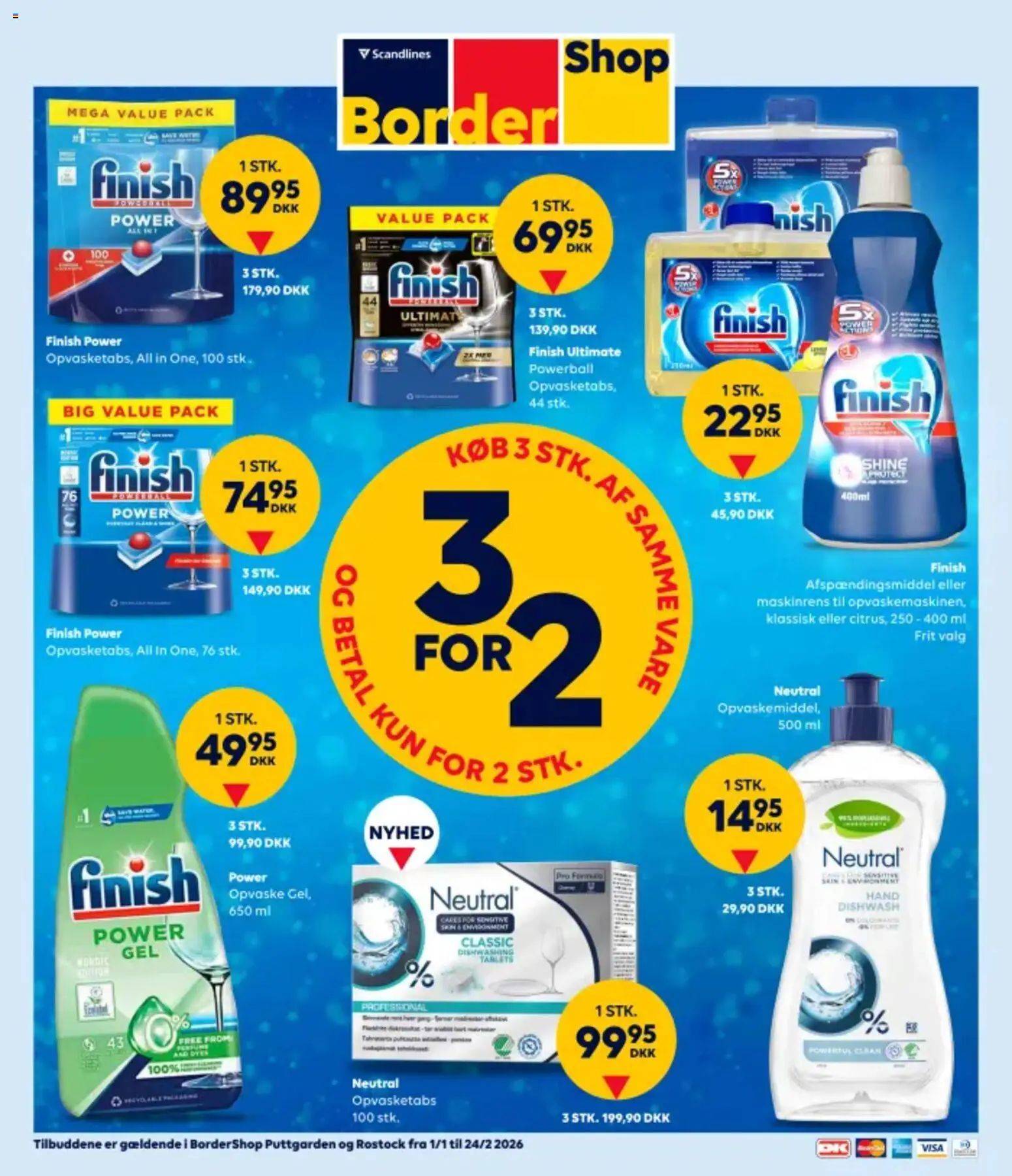 Bordershop tilbudsavis – gyldig fra 01.01.2026 | Side: 1 | Produkter: Tablets