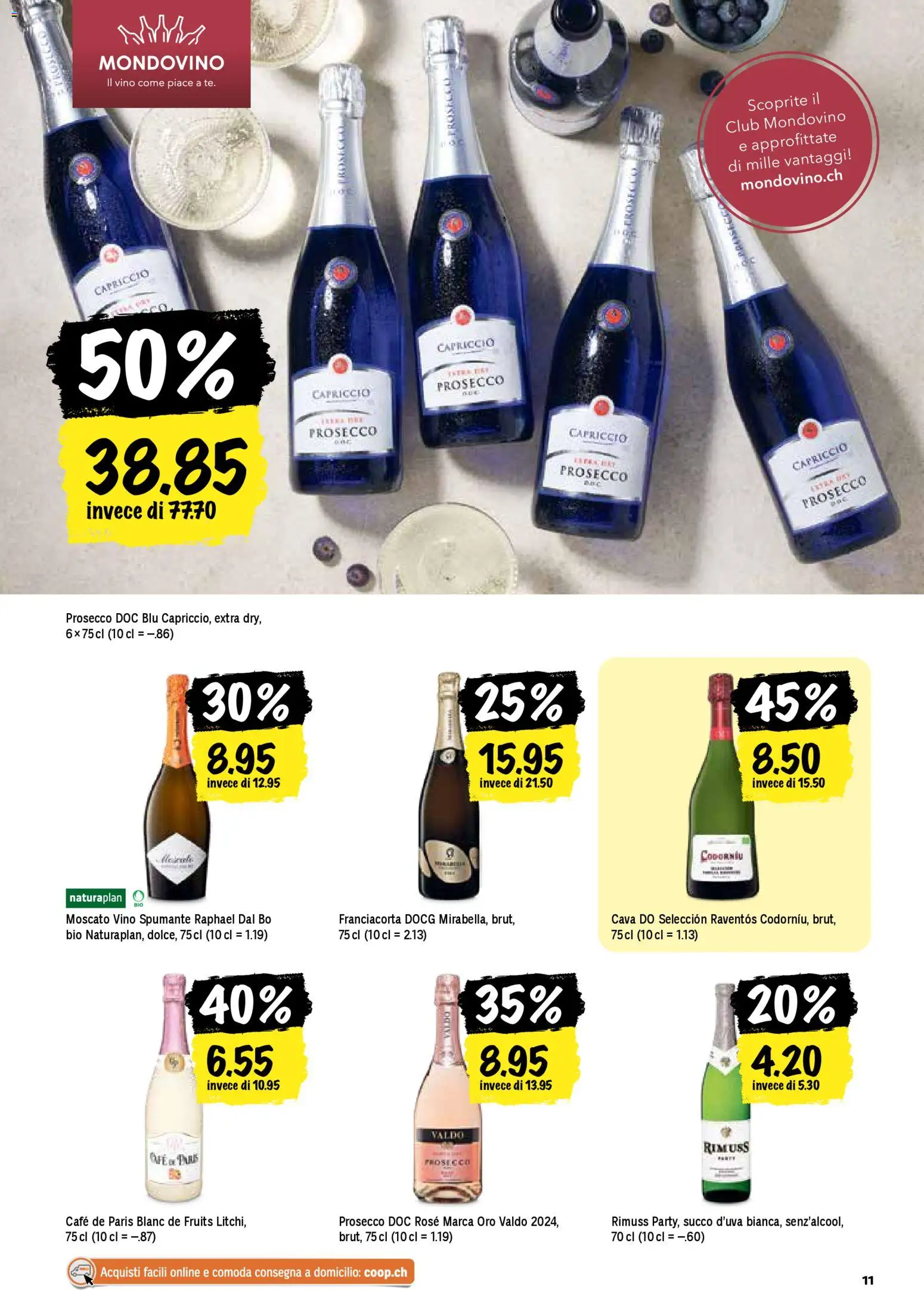 Coop - Una settimana di azioni – gültig ab 26.02.2026 | Seite: 11