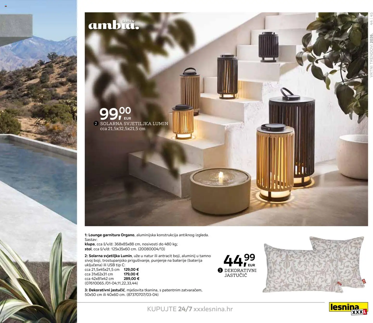 Lesnina katalog | vrijedi od 06.02.2026 | Stranica: 45 | Proizvodi: Baterija, Svjetiljka, Baterije, USB