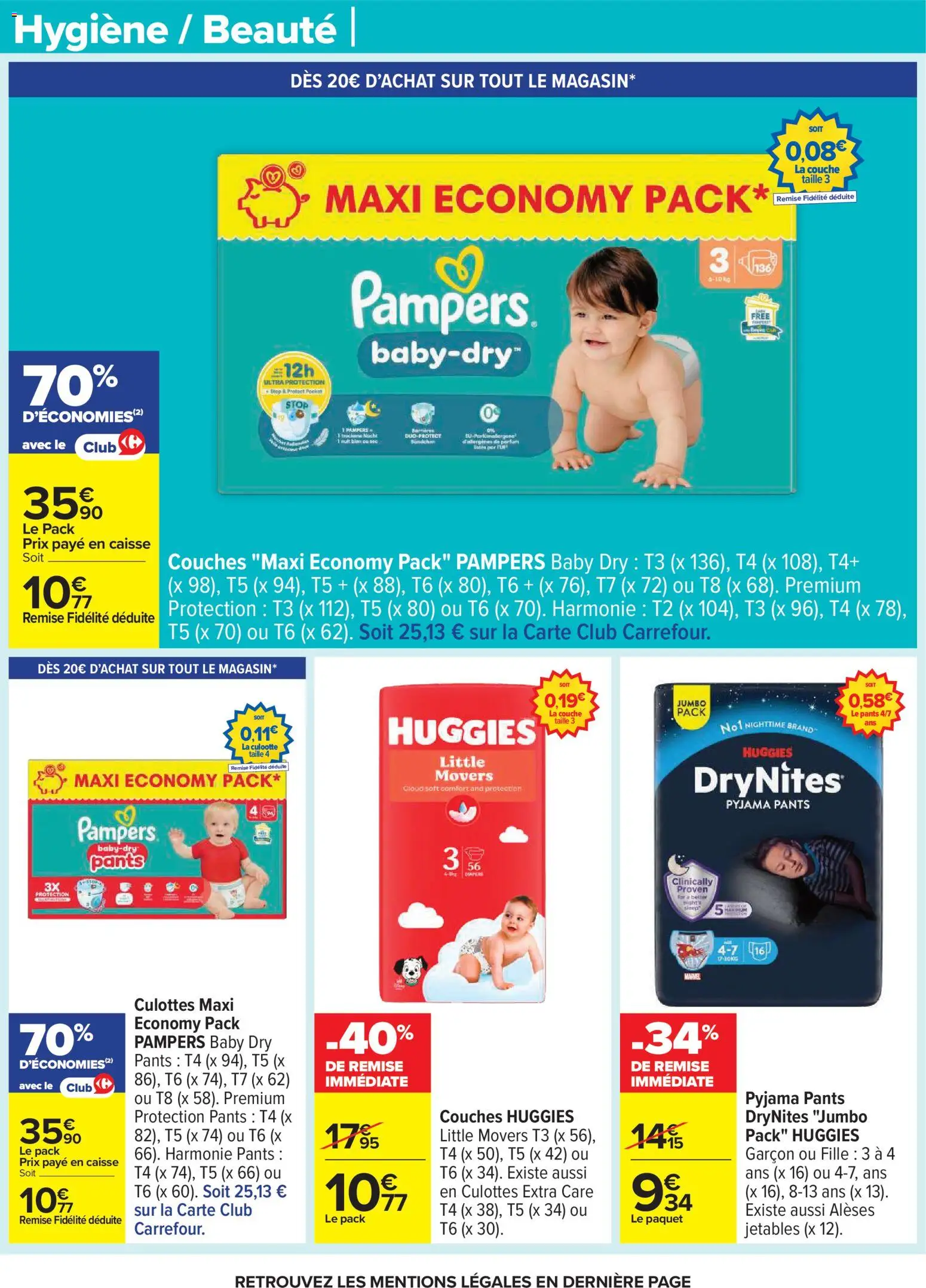 {H1} | Page: 49 | Produits: Couches, Pampers, Pyjama