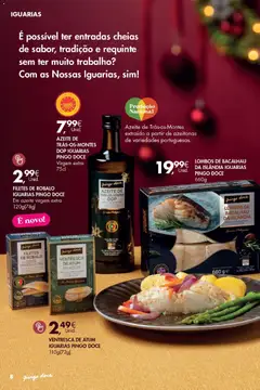 Pré-visualização Pingo Doce - Catálogo de Natal válido de 25.11.2025 | Página: 8 | Produtos: Atum, Azeite, Azeitonas, Sopa