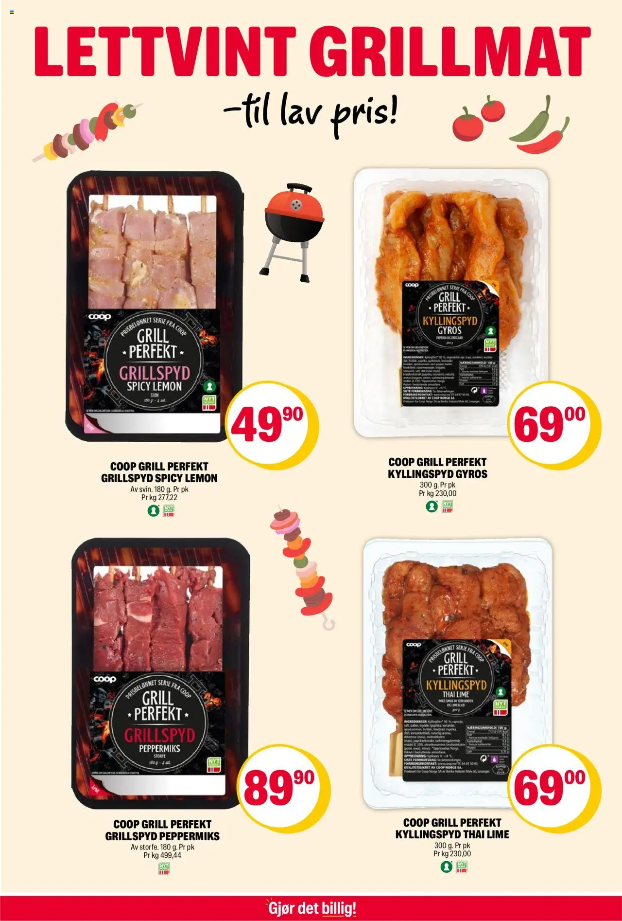  | Side: 3 | Produkter: Svin, Lammekød, Paprika, Koriander