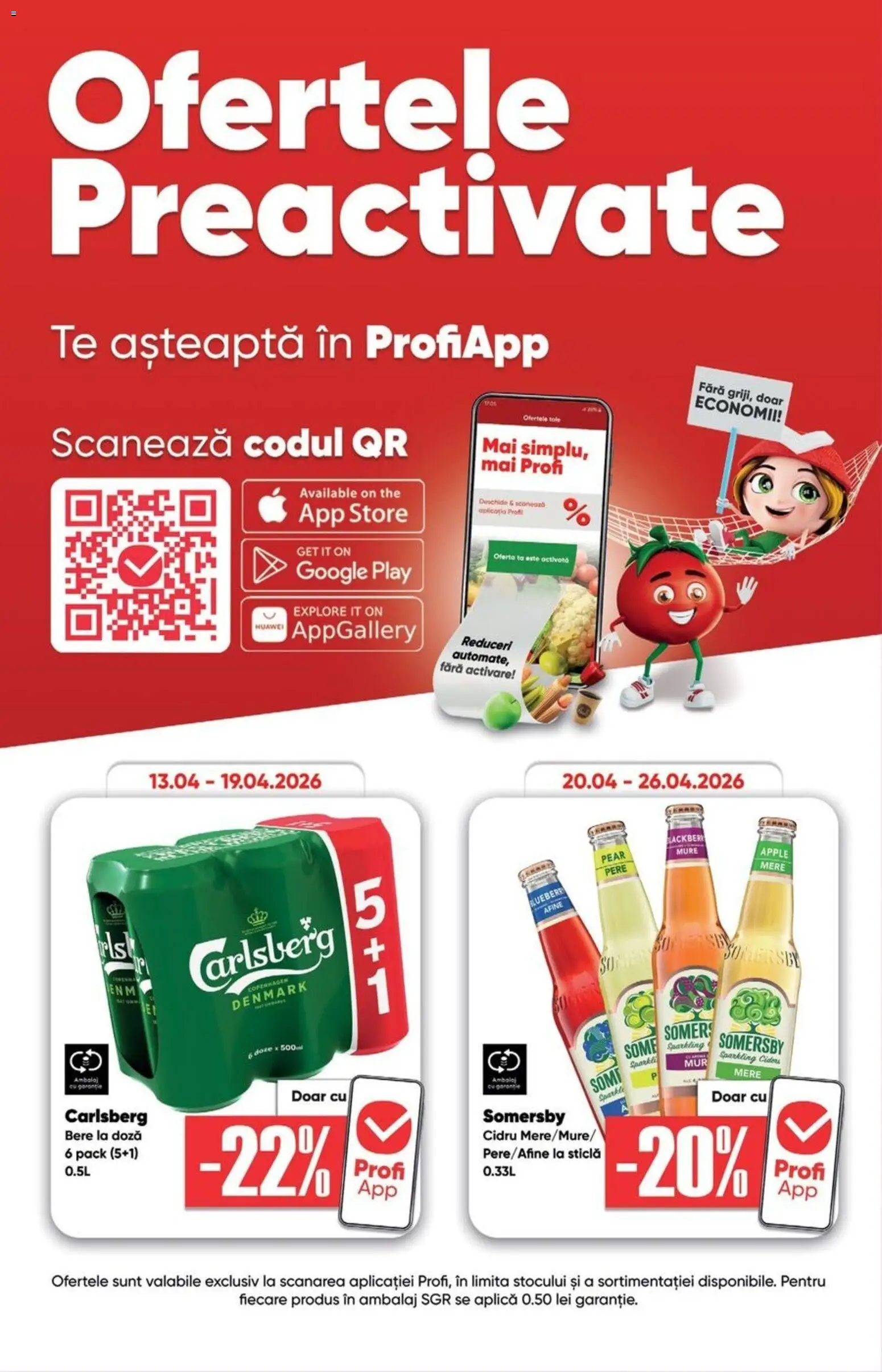 Noul catalog Profi – valabil de la 15.04.2026 | Pagină: 7 | Produse: Afine, Apple, Bere, Mere