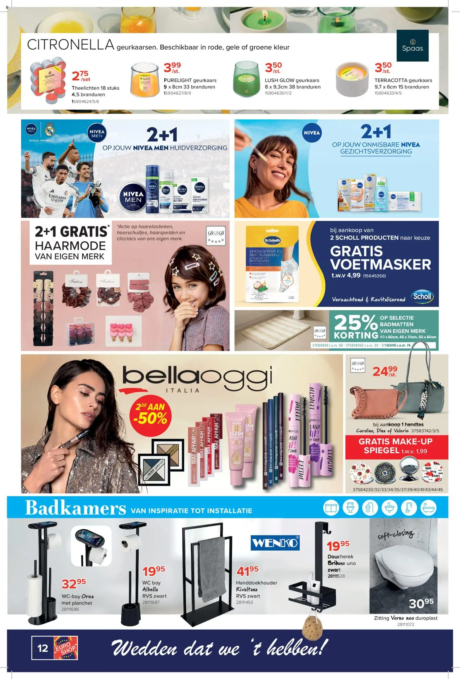 {H1} | Pagina: 12 | Producten: Handtas, Zitting, Spiegel, Crème