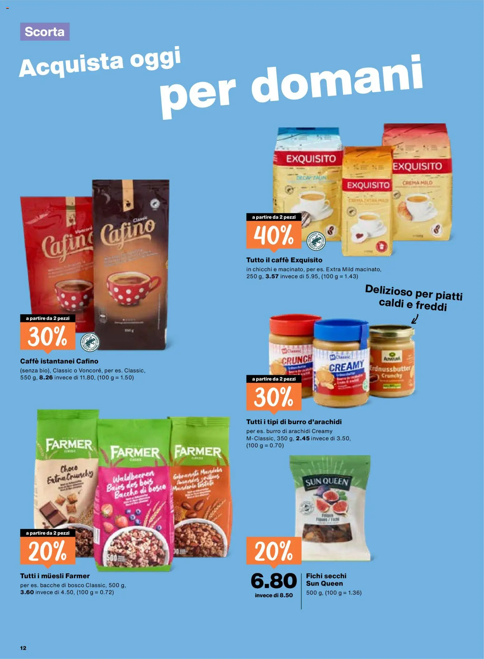 Migros aktionen IT – gültig ab 19.03.2026 | Seite: 12 | Produkte: Butter