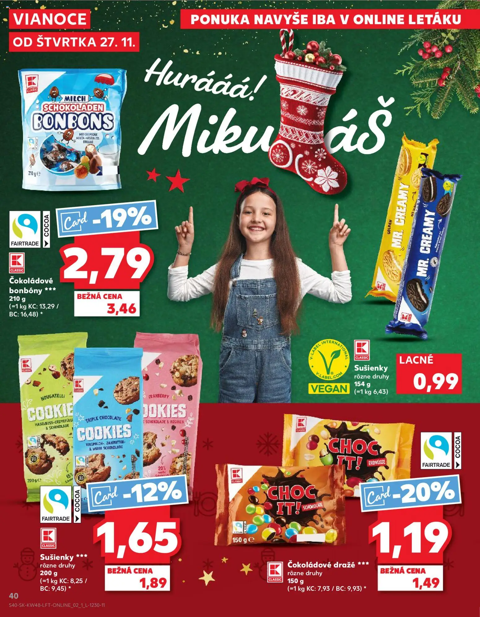 Nové Kaufland akcie – leták je platný od 27.11.2025 | Strana: 40