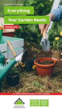 Leroy Merlin specials catalogue – valid from 08.04.2026