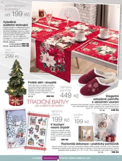 Náhled letáku Decodoma katalog Vánoce 2025 od 09.10.2025 | Strana: 5 | Produkty: Pantofle, Utěrky, Prostírání, Barvy