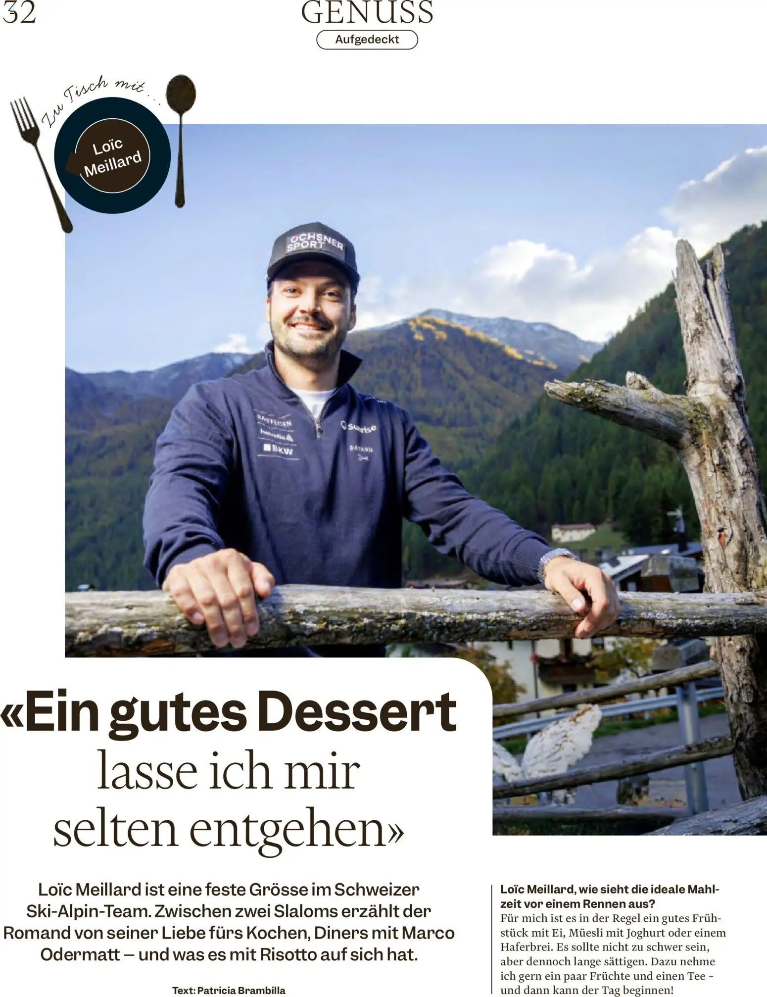Migros Magazin – gültig ab 19.01.2026 | Seite: 32 | Produkte: Tisch, Joghurt, Tee, Früchte