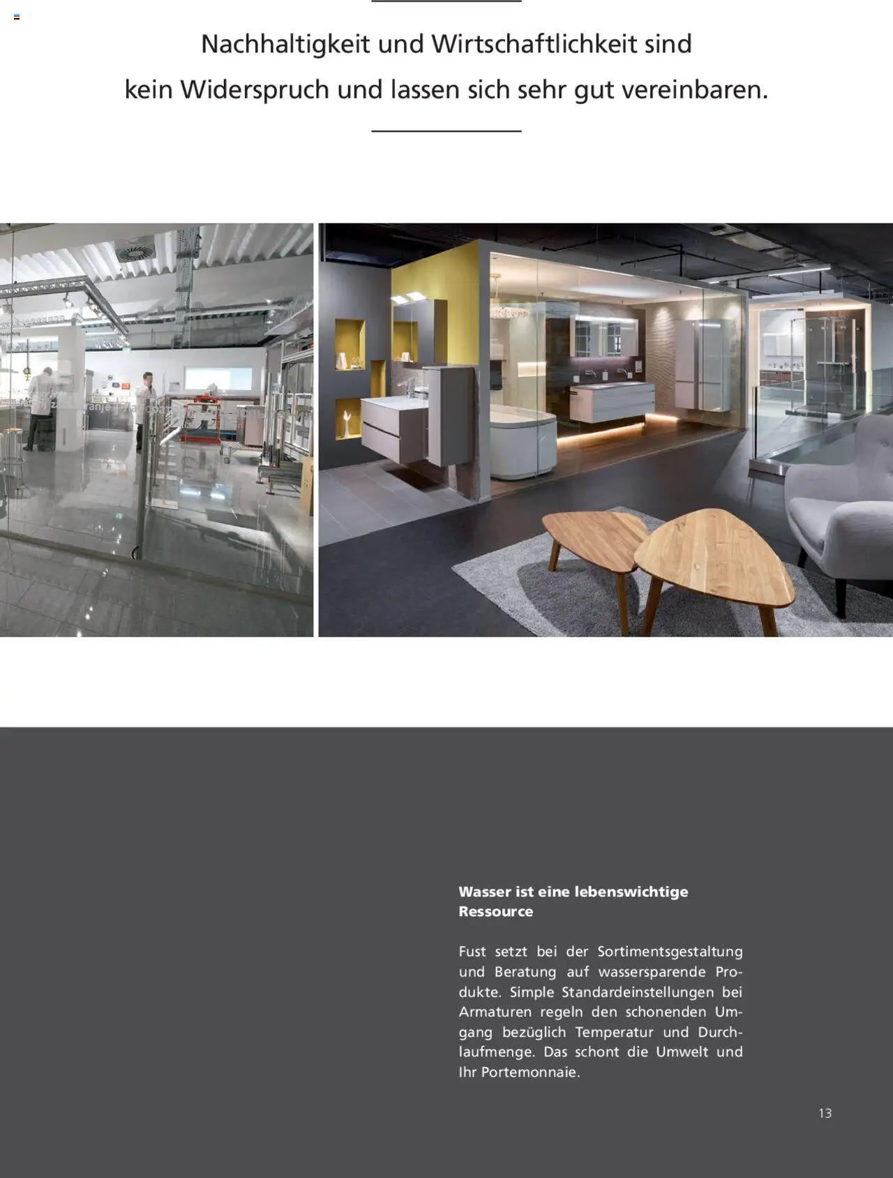 Fust Badezimmermagazin ab 05.05.2025 | Seite: 13 | Produkte: Wasser