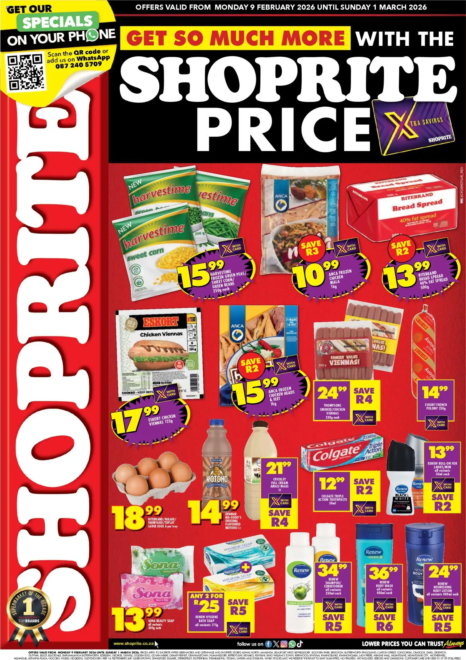 New Shoprite catalogue – valid from 09.02.2026 | Page: 1