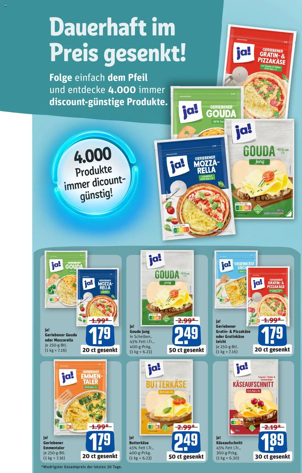 Rewe ihr Kaufpark Prospekt 	 – gültig ab 20.10.2025 | Seite: 2 | Produkte: Mozzarella, Gouda, Tür