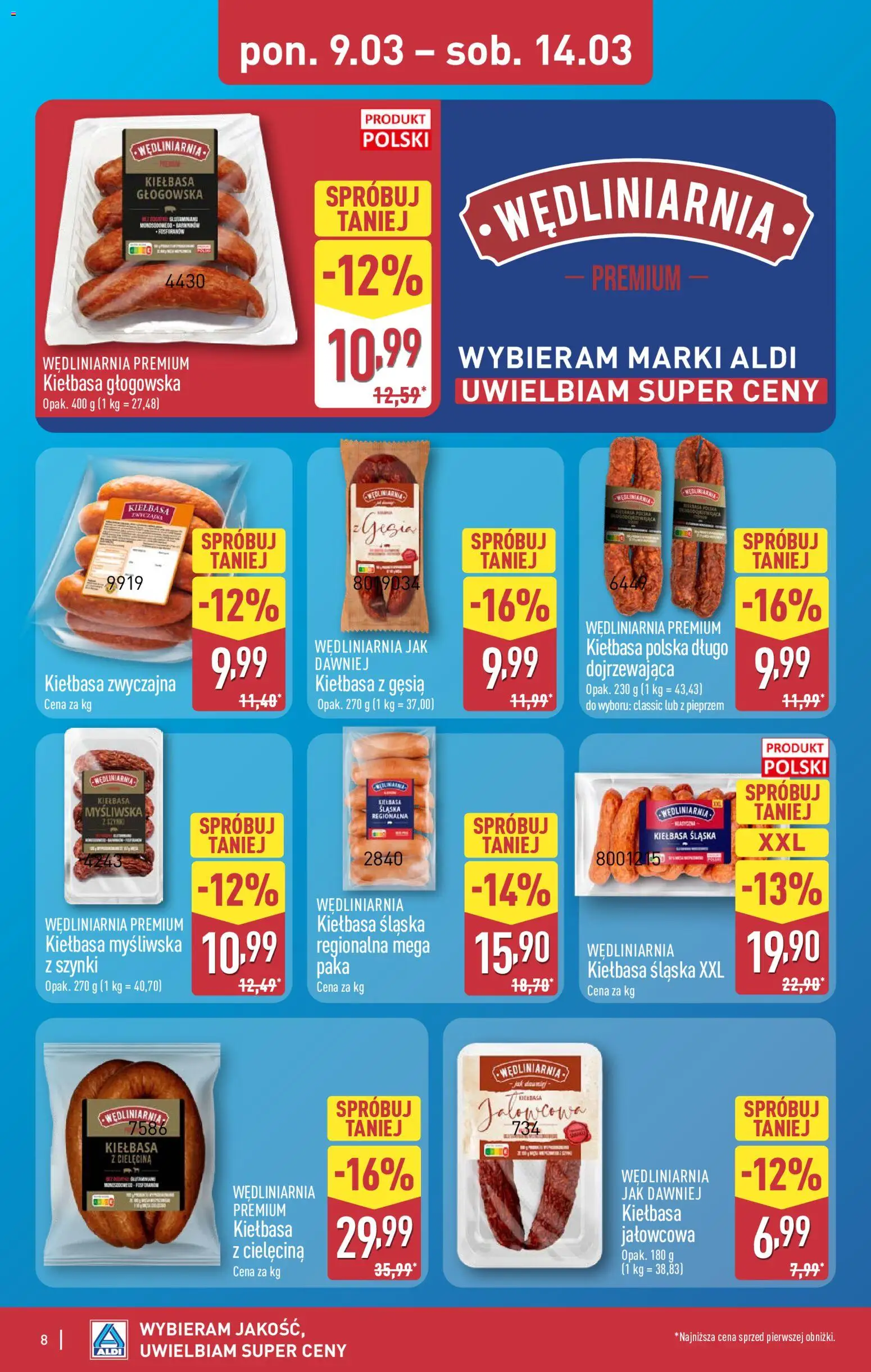 Aldi Polsko leták od 09.03.2026 | Strana: 8