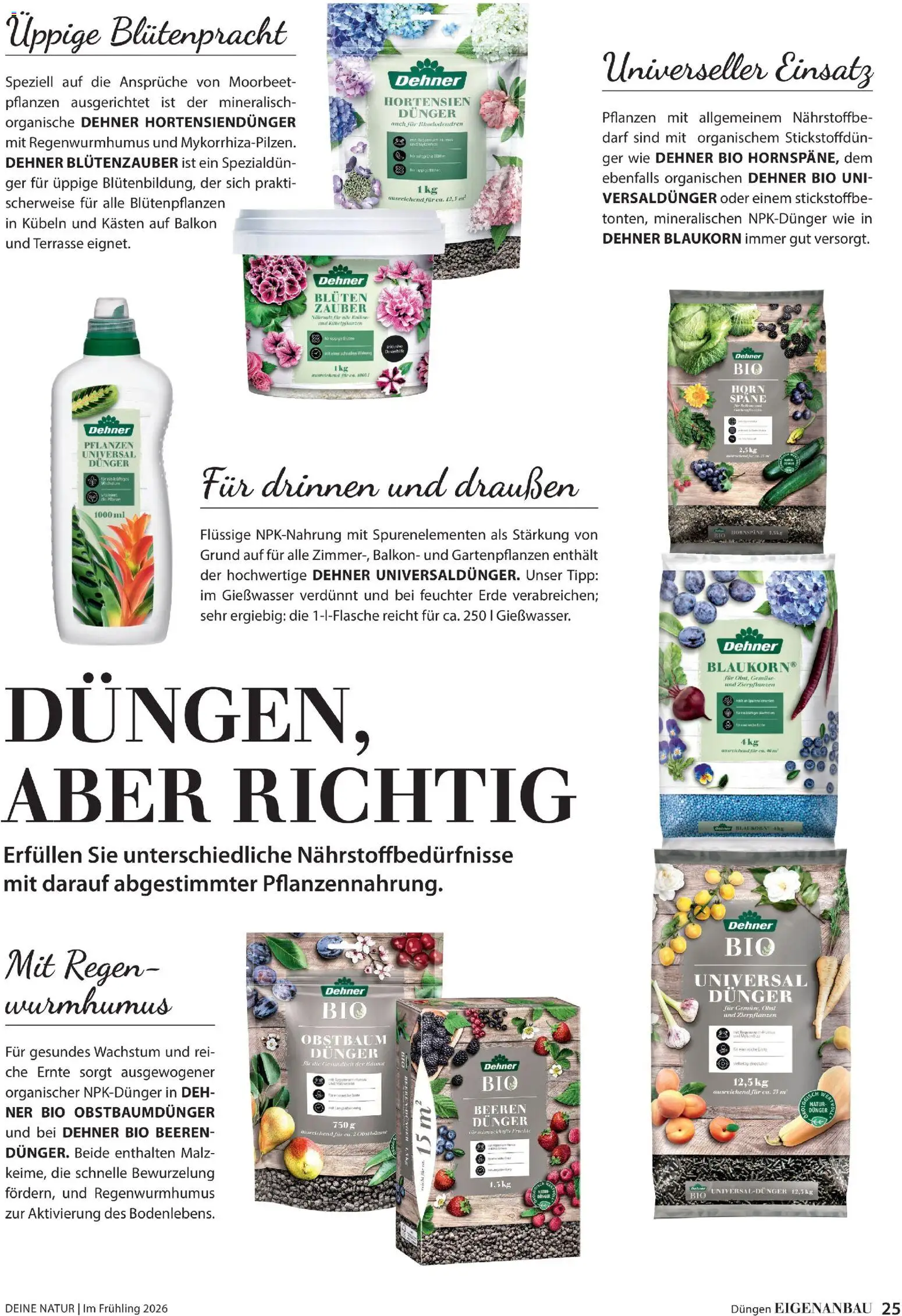 Dehner Flugblatt gültig ab 05.03.2026 | Seite: 25 | Produkte: Gemüse
