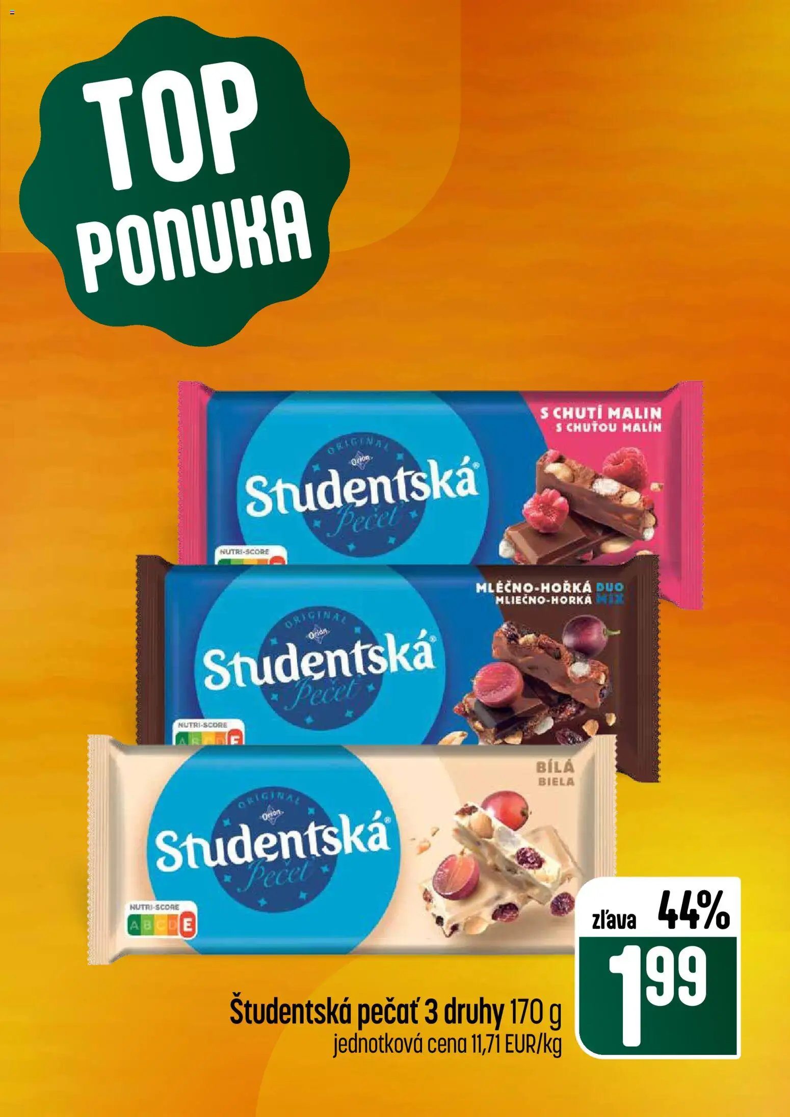 Nové COOP Jednota akcie – leták je platný od 26.02.2026 | Strana: 5 | Produkty: Študentská pečať