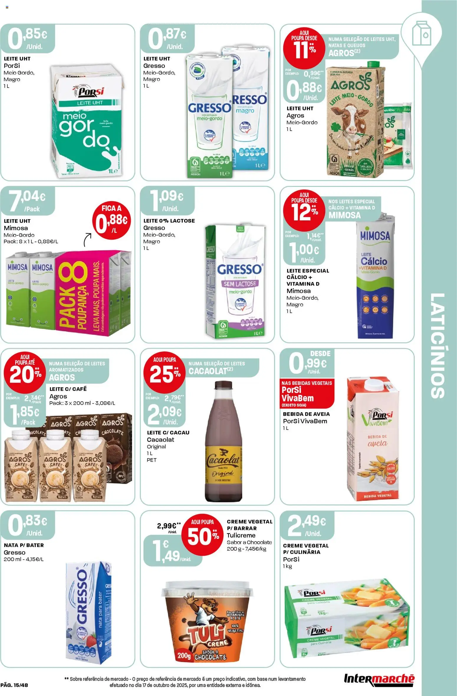 Intermarché folheto │ válido de 20.11.2025 | Página: 15 | Produtos: Aveia, Café, Vitamina d, Creme