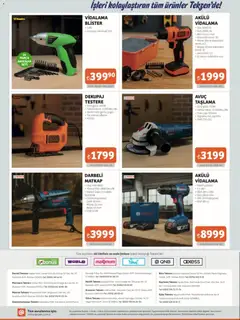 06.01.2026 tarihinden itibaren geçerli olan Tekzen kataloğu önizlemesi | Sayfa: 8
