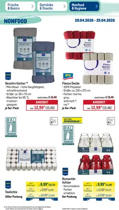 Metro Prospekt 	 ab 20.04.2026 gültig | Seite: 51 | Produkte: Trockner, Decke