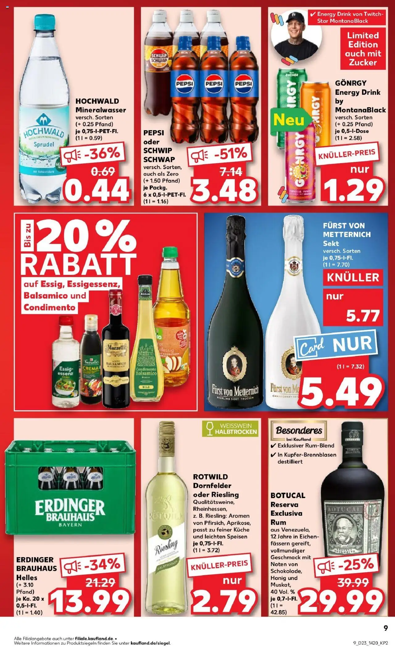 Kaufland prospekt Gummersbach	 - gültig ab dem 09.06.2025 | Seite: 24 | Produkte: Furst von metternich, Balsamico, Küche, Schwip schwap