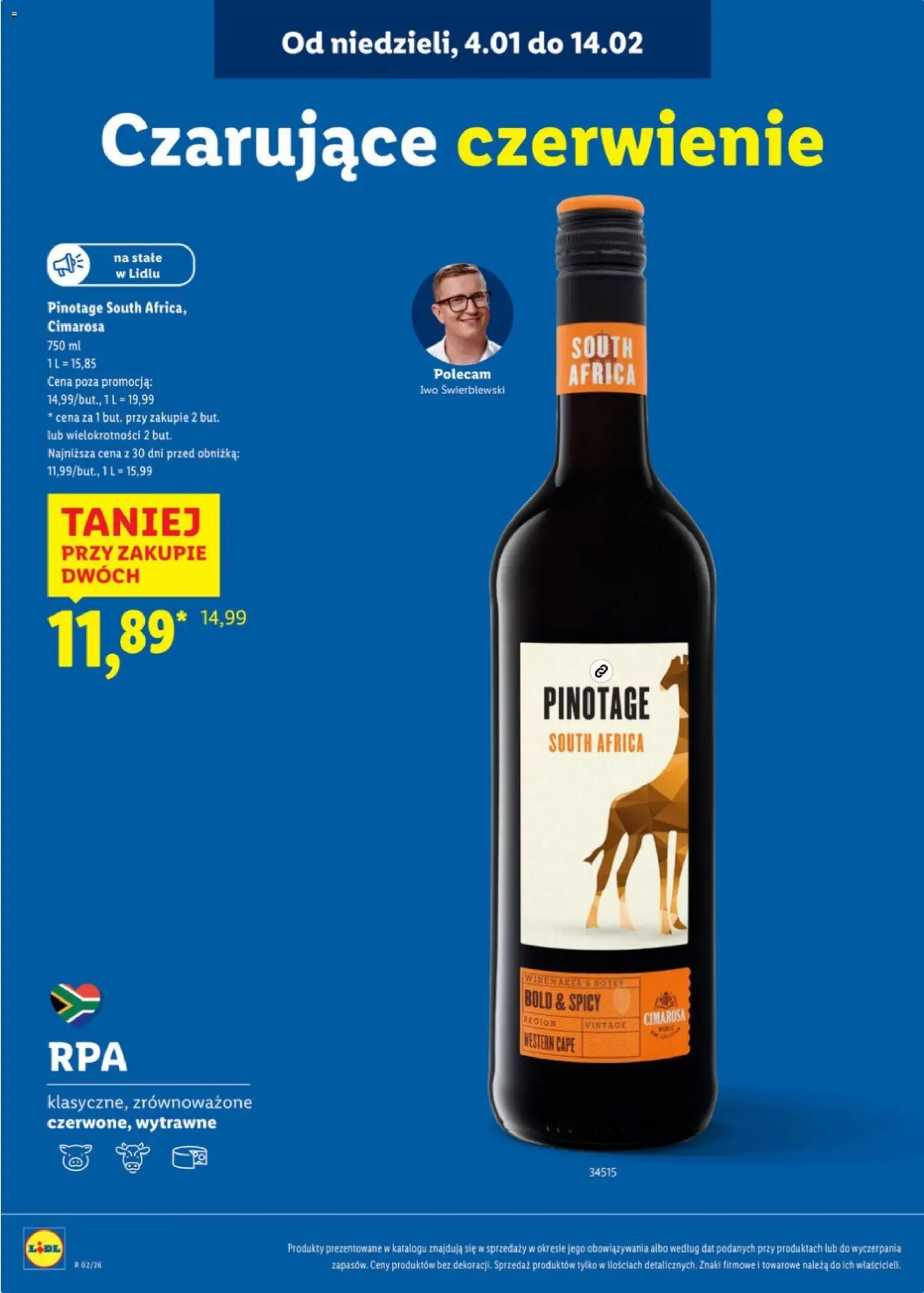 Lidl Katalog karta win od 05.01.2026 | Strona: 20