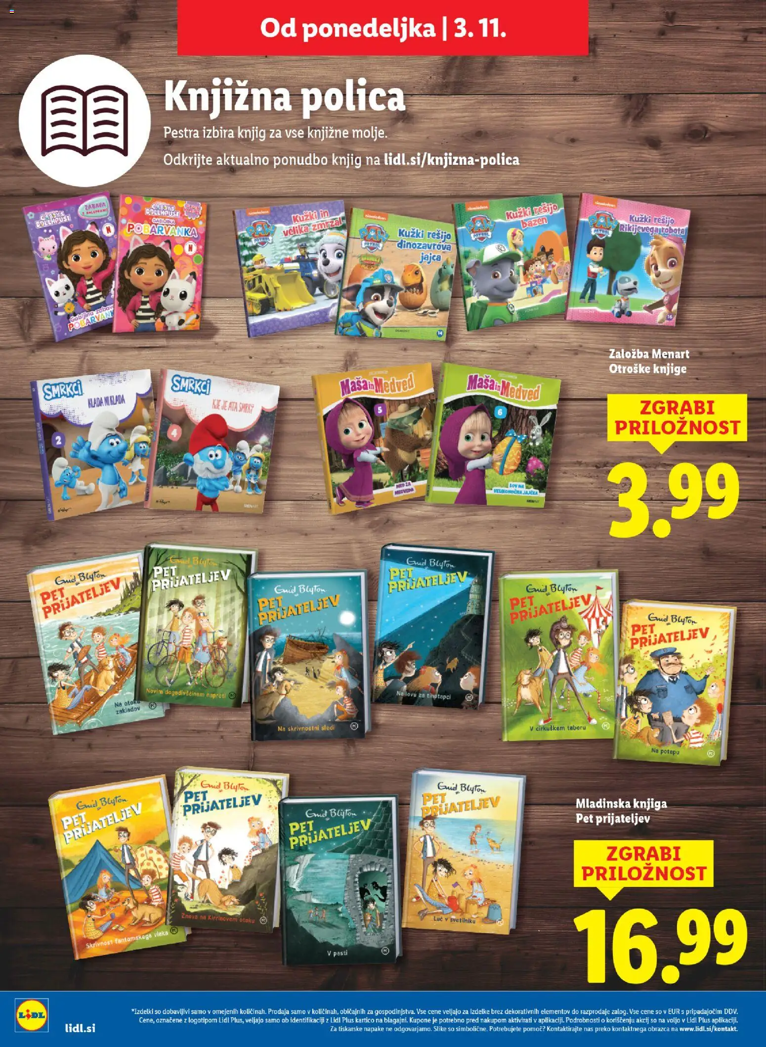 Novi Lidl katalog ponudbe – veljaven od 29.10.2025 | Stran: 72 | Izdelki: Bazen, Polica, Knjiga, Jajca