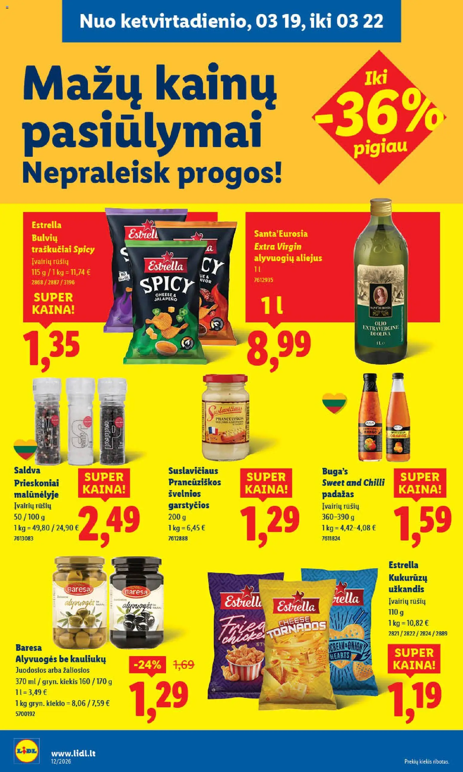 LIDL akcijos nuo 16.03.2026 | Puslapis: 37