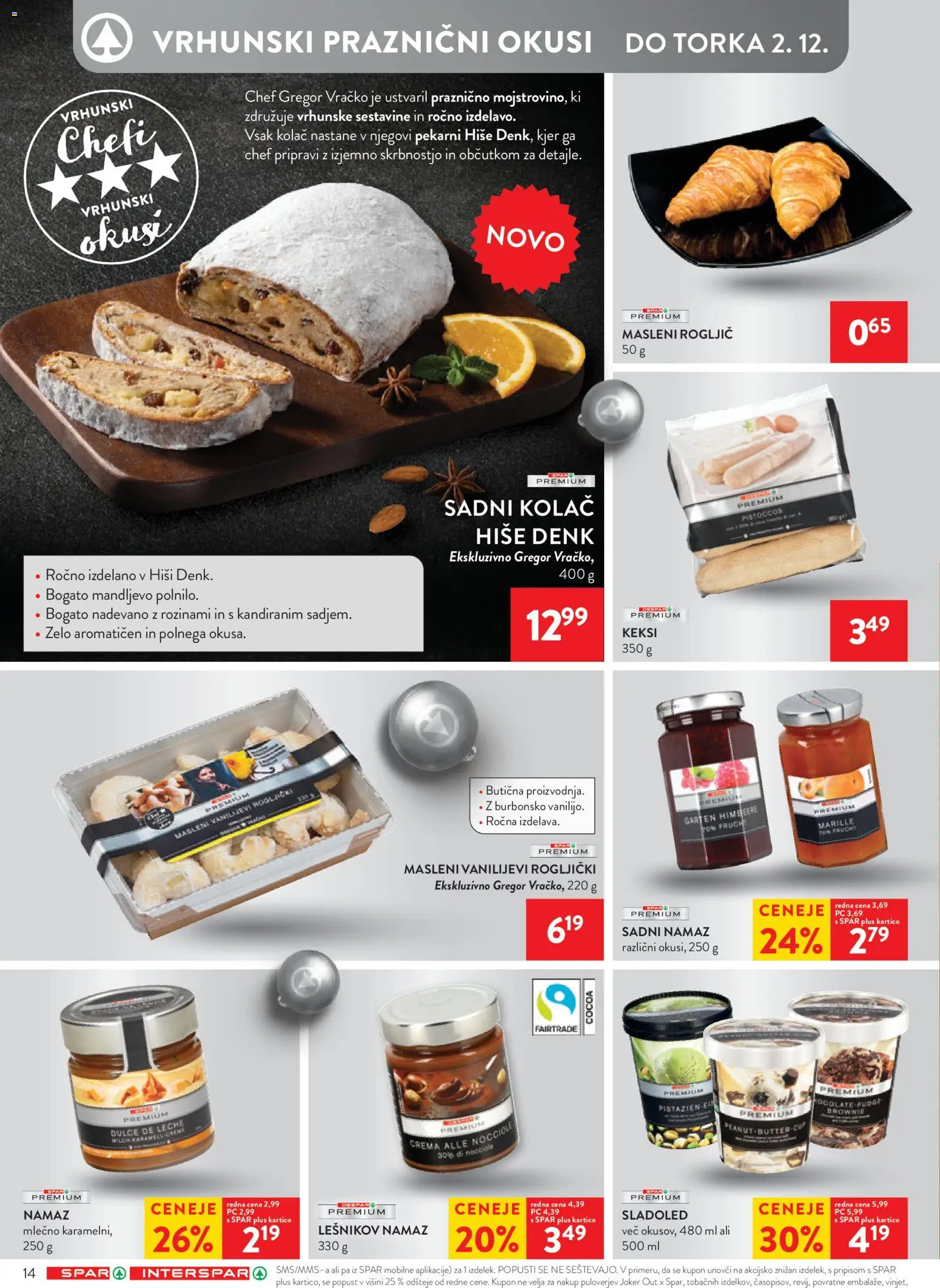 Novi Spar katalog ponudbe – veljaven od 26.11.2025 | Stran: 16