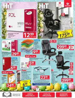 Pogląd oferty "Selgros cash&carry gazetka - Oferta przemysłowa" - ważna od 26.03.2026 | Strona: 23 | Produkty: Fotel, Biurko, Siatka, Papier ksero