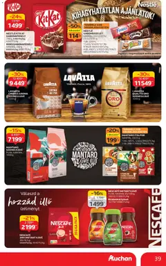 Auchan Akciós újság - amely érvényes a következő dátumtól: 04.12.2025 | Oldal: 39